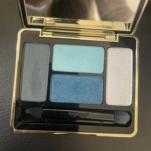 Guerlain Eye Quad Palette 12 Les Aqua with Velvet bag